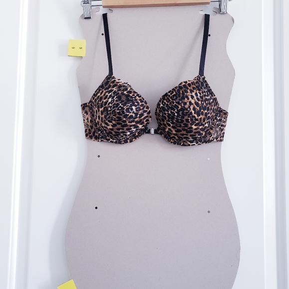 La Senza Leopard Lace Bra - Size 34B - Picture 3 of 5